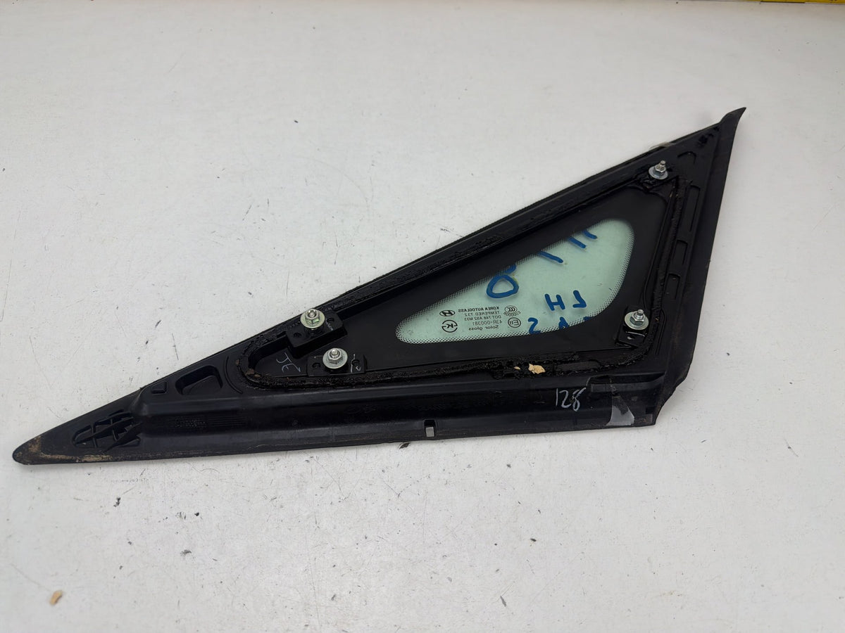 2011-2015 Hyundai Sonata Rear Left Driver Side Door Vent Quarter Glass OEM