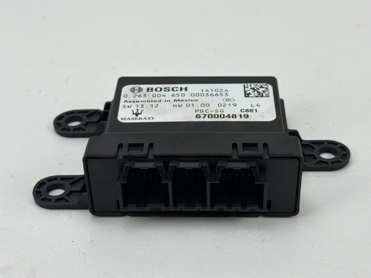 2014-2017 Maserati Quattroporte Parking Assist Control Module 670004819 OEM
