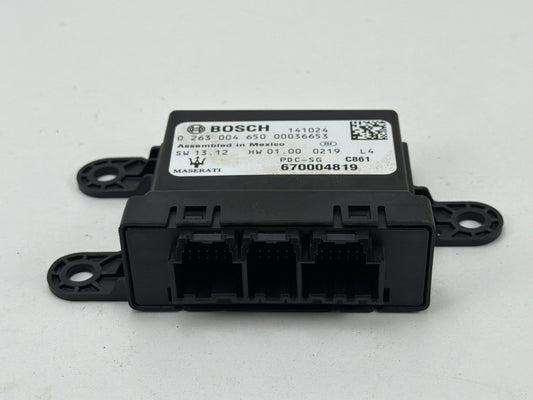 2014-2017 Maserati Quattroporte Parking Assist Control Module 670004819 OEM
