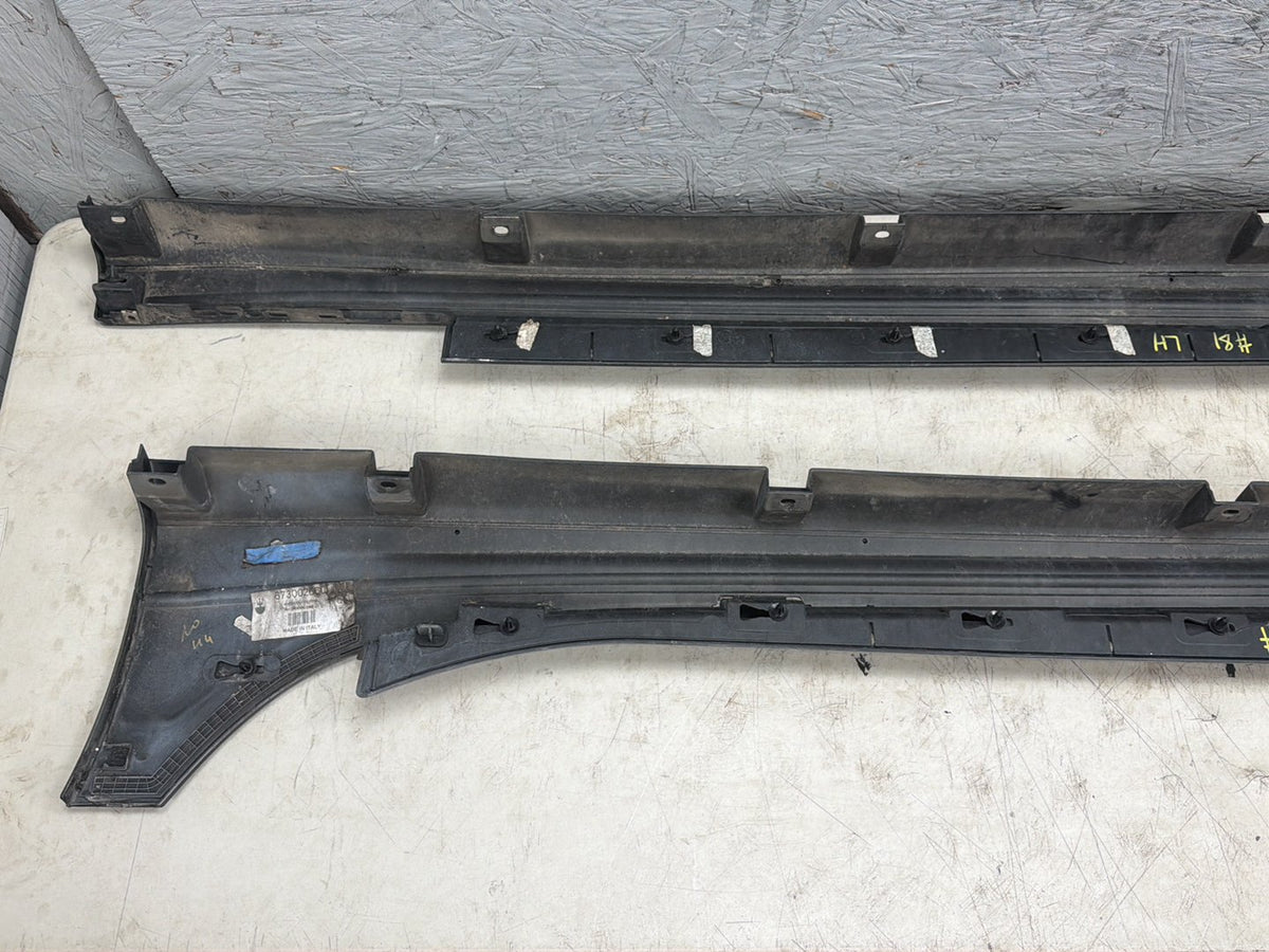 2014-2020 Maserati Ghibli Left/Right Side Rocker Panel Side Skirts Set OEM