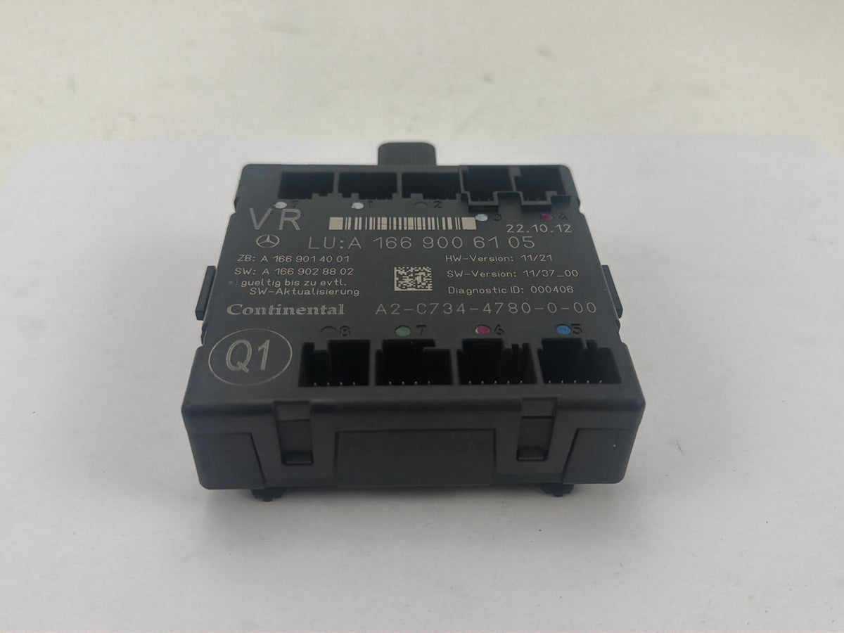 2013-2016 Mercedes GL450 Right Passenger Door Control Module A1669006105 OEM