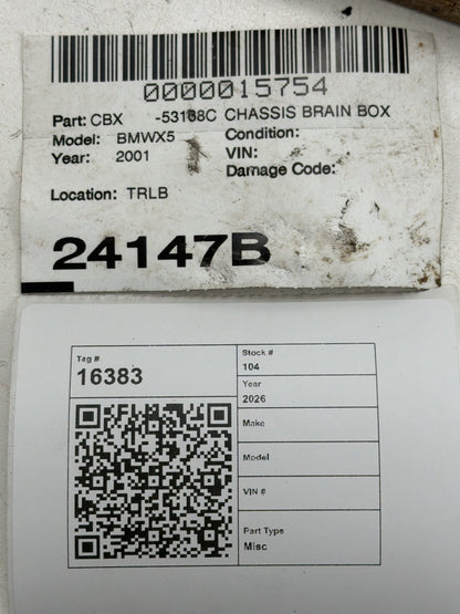 2000-2001 BMW X5 Transmission Control Module TCM 7506450 OEM