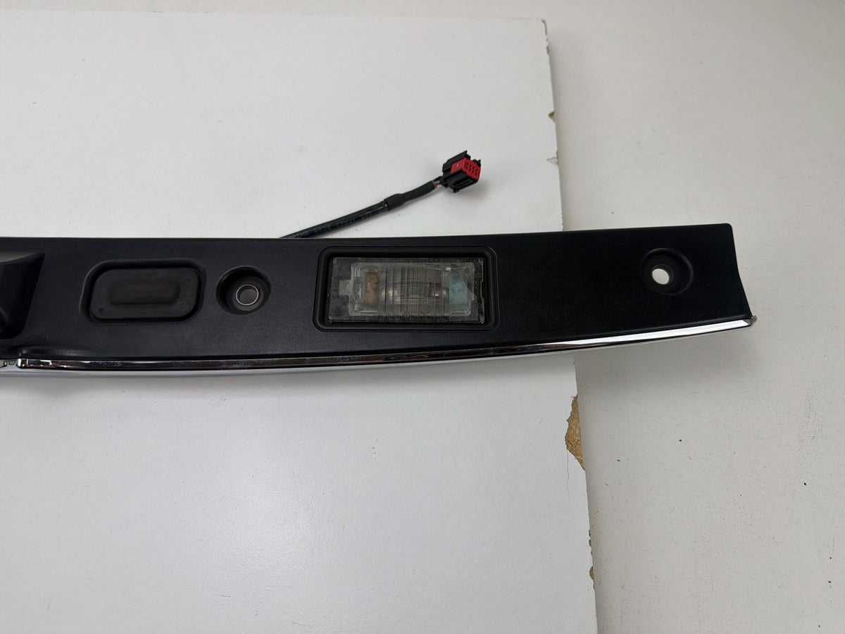 2014-2021 Maserati Quattroporte Rear Trunk Trim Panel Reverse Camera Light OEM