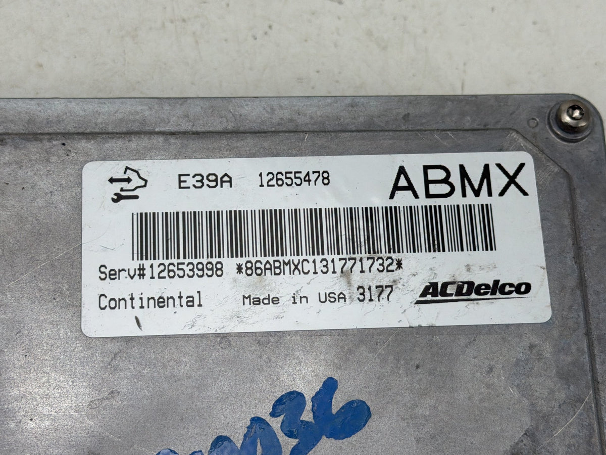 2013-2016 Chevrolet Malibu Engine Computer Control Module ECM ECU 12655478 OEM