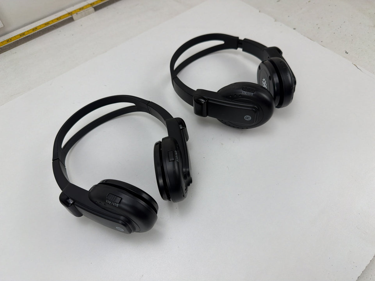 2011-2013 Infiniti QX56 Wireless DVD Entertainment Headphones Pair OEM