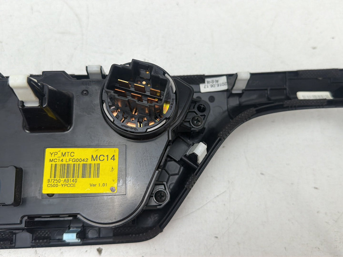 2016-2020 Kia Sedona AC Heater Temperature Climate Control w/ Bezel Trim OEM