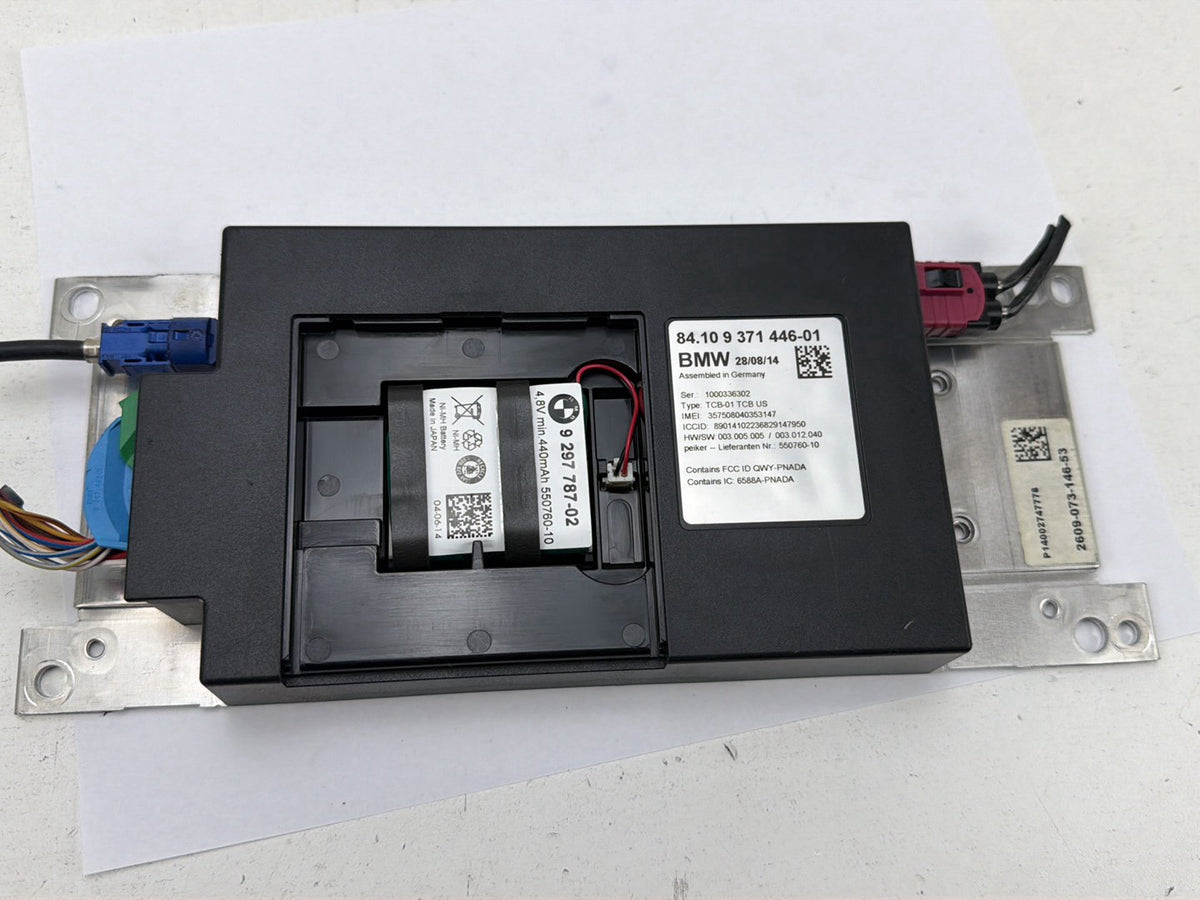 2010-2016 BMW 550i Telematic Control Module 84.10 9 371 446-01 OEM