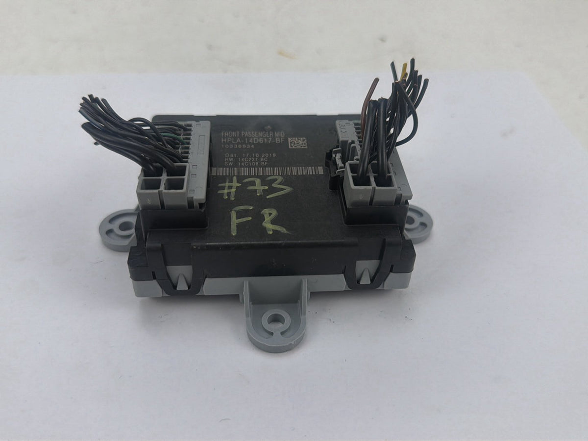2017-2020 Jaguar F-Pace Front Right Passenger Side Door Control Module Unit OEM