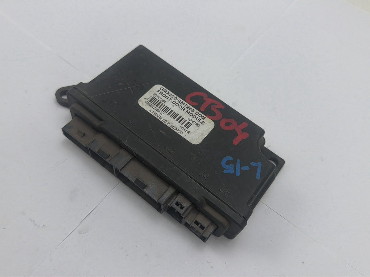 2003-2007 Cadillac CTS Front Door Control Module 25767164 OEM
