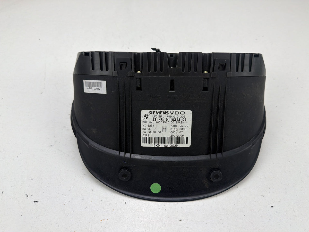2006-2013 BMW 325I 328I E90 Instrument Cluster Speedometer 9110213-03 OEM