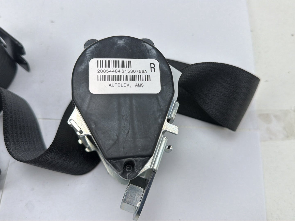 2010-2012 Cadillac SRX Rear Right Passenger Side Seat Belt Retractor Black OEM
