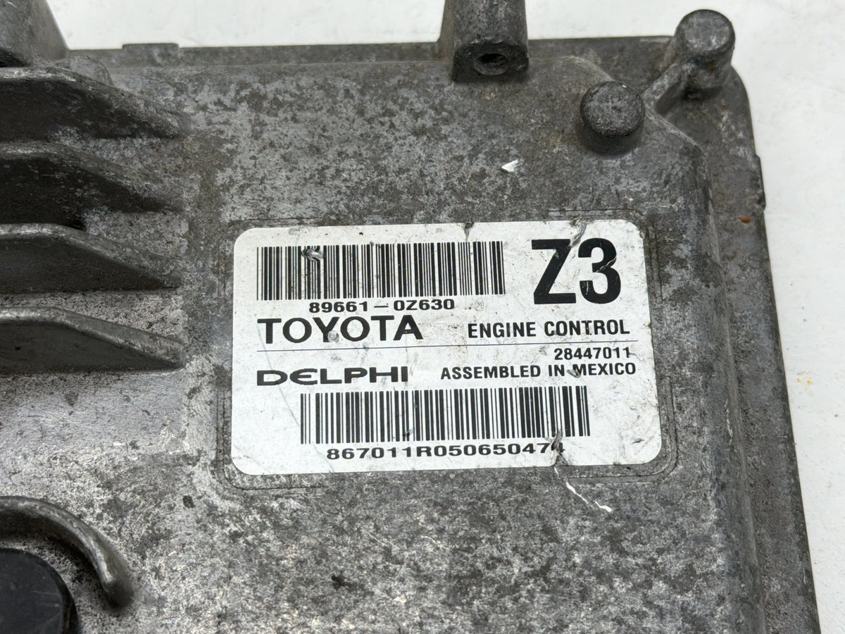 2015-2016 Toyota Corolla Engine Computer Control Module 89661-0Z630 OEM