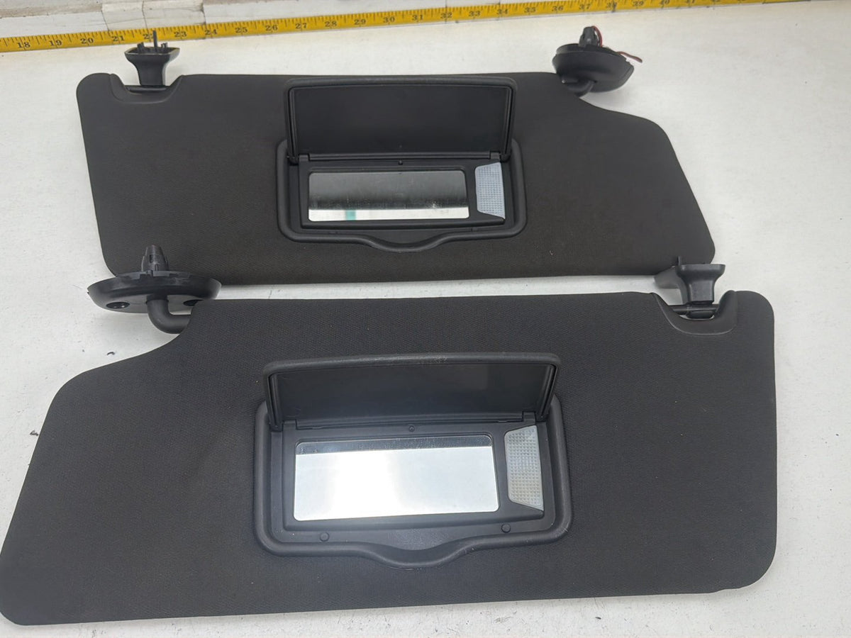 2011-2015 Ford Explorer Front Left & Right Side Sun Visor Pair OEM