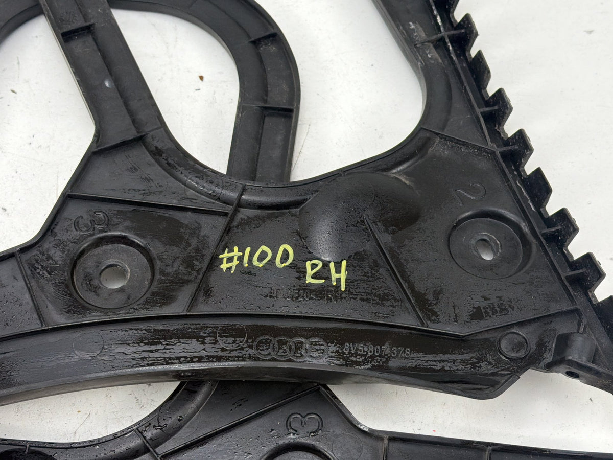 2015-2016 Audi A3 Rear Left & Right Bumper Mount Support Bracket Set of 2 OEM