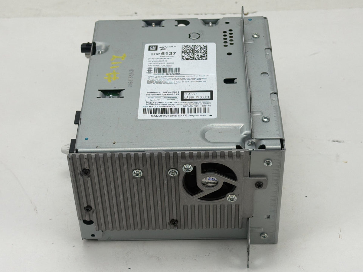 2013-2016 Chevrolet Cruze AM FM Radio Receiver CD Player 22976137 OEM