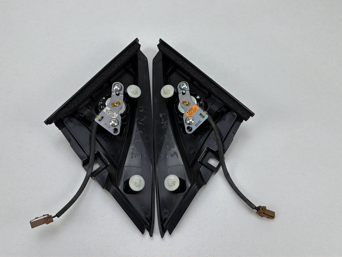 2010-2013 Infiniti G37 Left Right Door Tweeter Speaker Trim Pair 28149 JK10A OEM