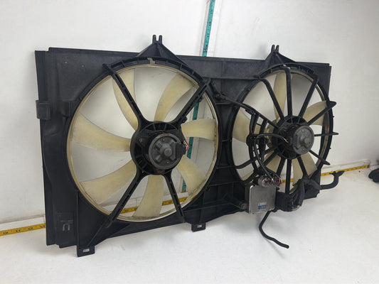 2007-2012 Lexus ES350 Radiator Dual Cooling Fan Assembly Module OEM