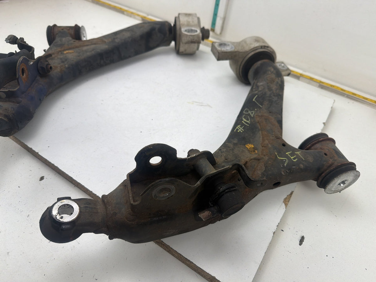 2010-2015 Lexus IS250 Convertible Front Left & Right Lower Control Arm Set OEM