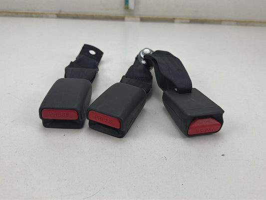 2013-2018 Nissan Altima Rear Right Center & Left Seat Buckle Belt Set 3 OEM