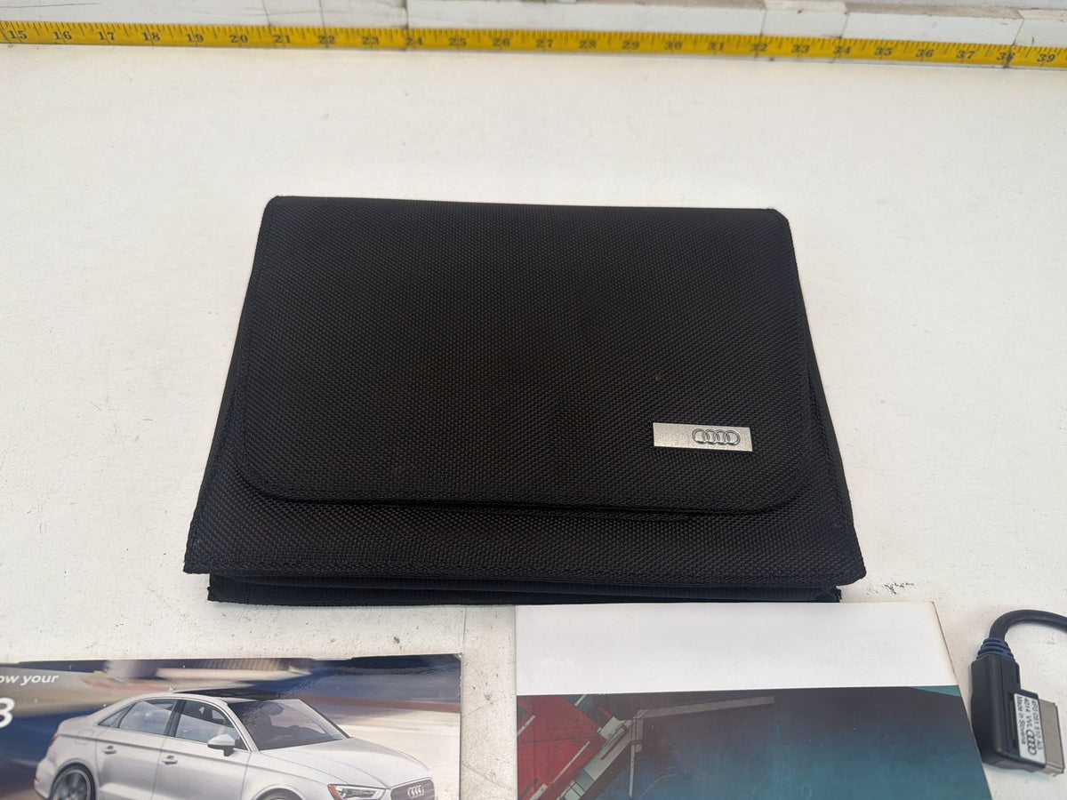 2015-2019 Audi A3 Owners Manual Guide Book OEM