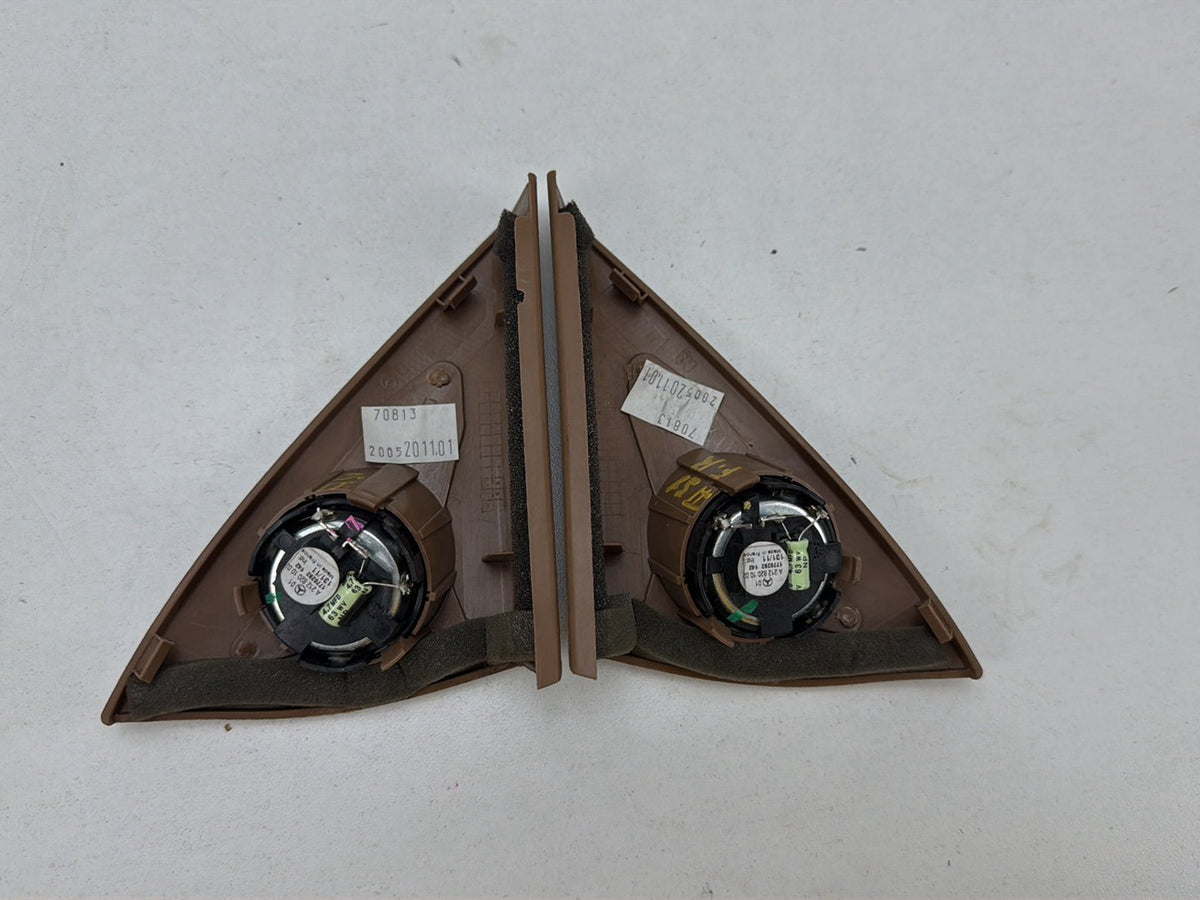 2007-2013 Mercedes-Benz S-Class Front Door Tweeter Speaker Cover Set of 2 OEM