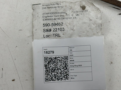 2015-2016 Kia Forte Engine Computer/ ECU Control Module 39102-2EXB5 OEM