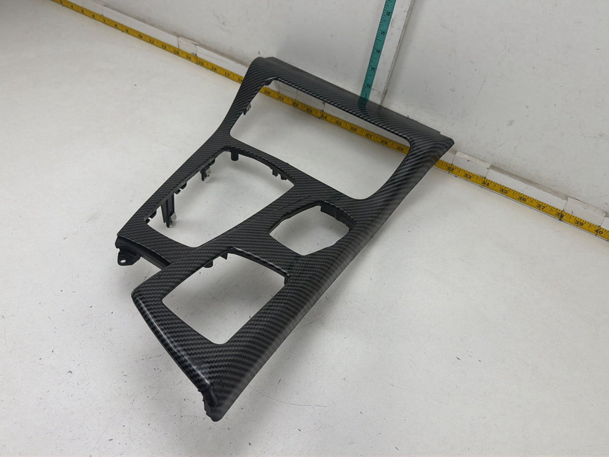 2011-2016 BMW 528i F10 Front Center Console Shift Panel Trim 9206377-14 OEM