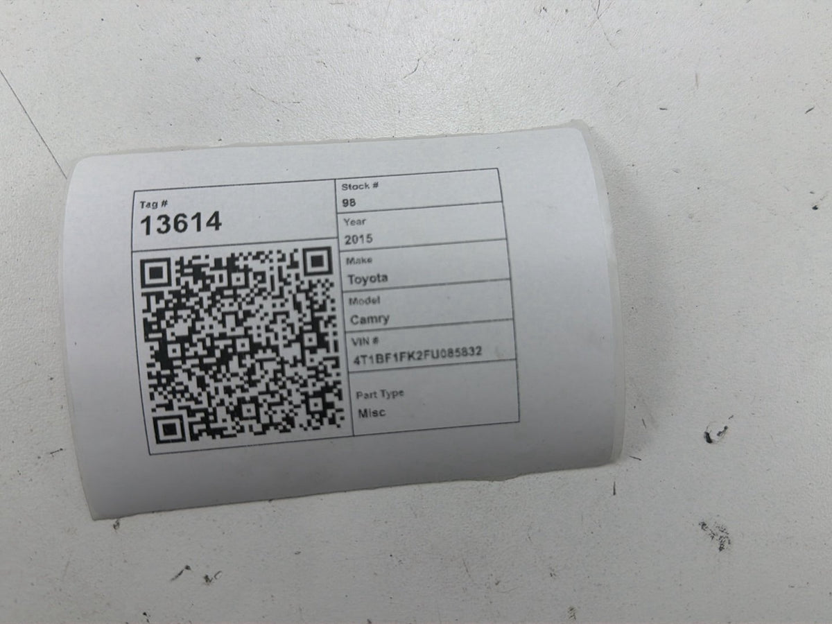 2015-2017 Toyota Camry 2.5L Engine Control Module ECU ECM Computer OEM