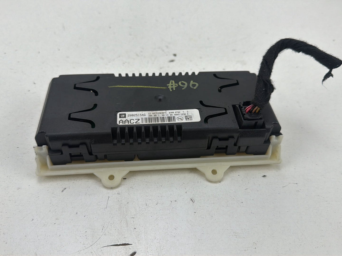 2010-2012 Buick LaCrosse Dashboard Information Display Screen 20825154G OEM