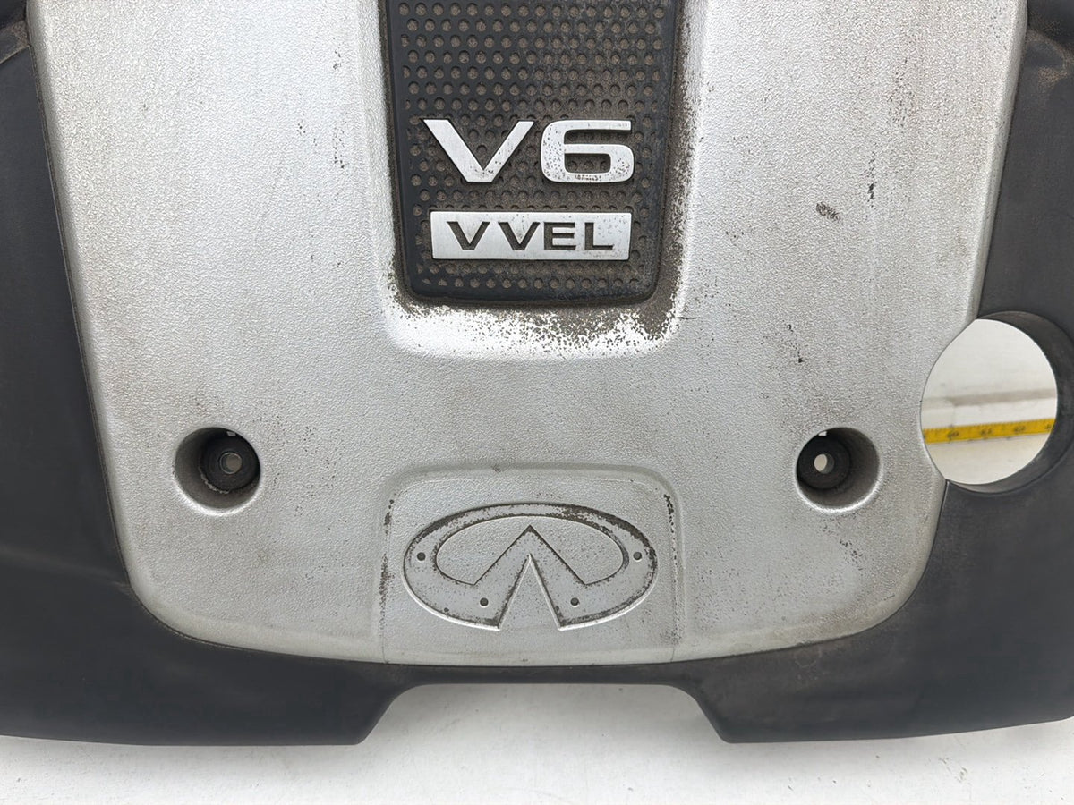 2014-2020 Infiniti Q50 V37 3.7L Engine Cover Assembly W/Emblem 14041-EY02A OEM