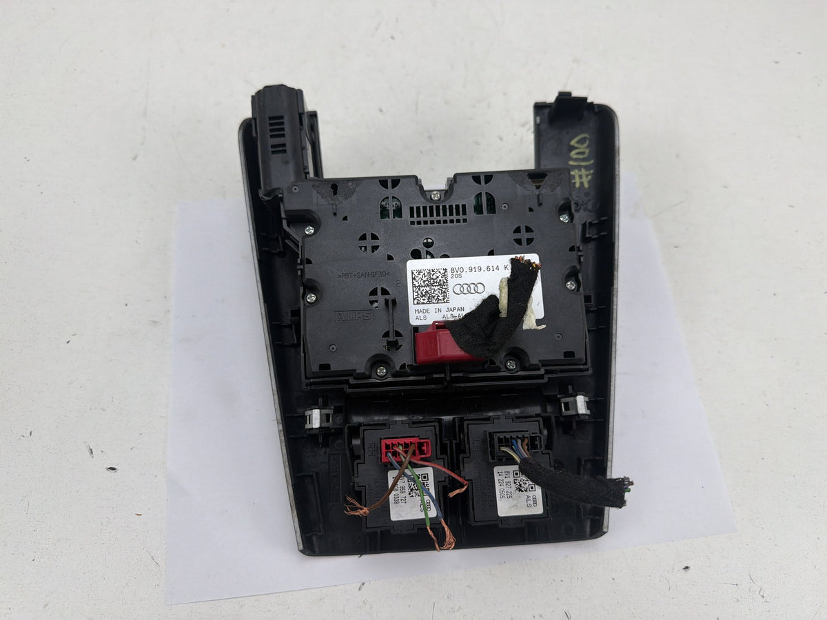 2015-2017 Audi A3 MMI Navigation Media Radio Control Switch Panel 8V0919614S OEM