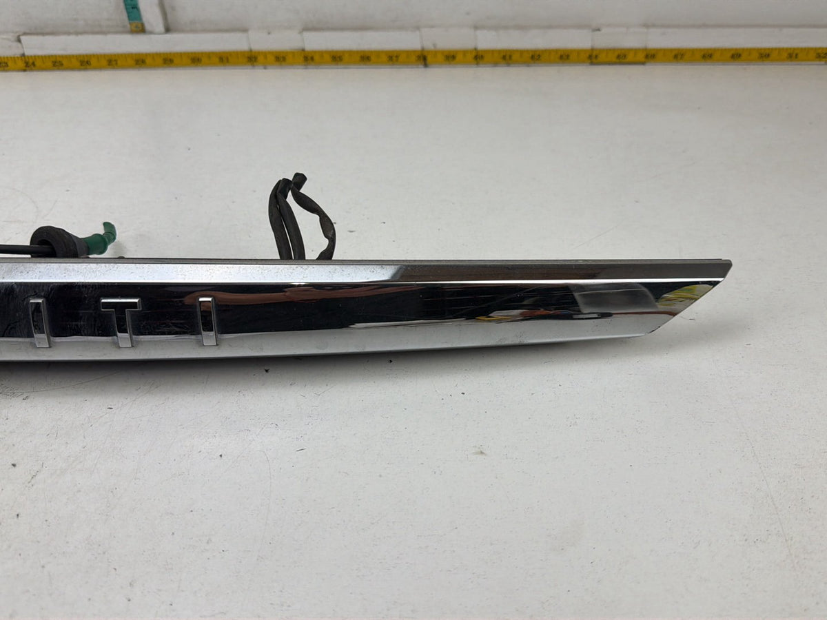 2014-2017 Infiniti Q50 Rear Trunk Chrome Finisher Molding Camera OEM