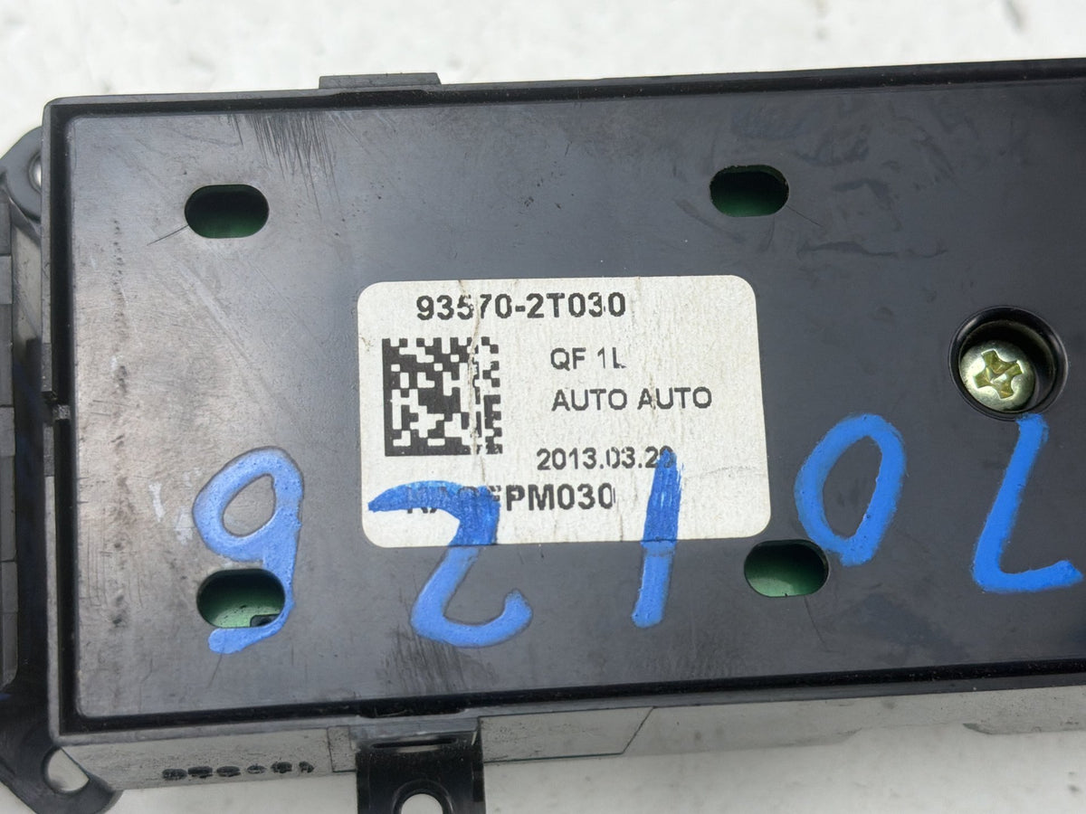 2014-2016 Kia Optima Driver Left Door Master Power Window Switch 93570-2T030 OEM