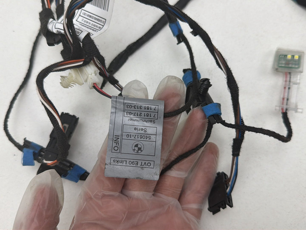 2014-2015 BMW X1 E84 Door Wire Connector 540617-10 OEM
