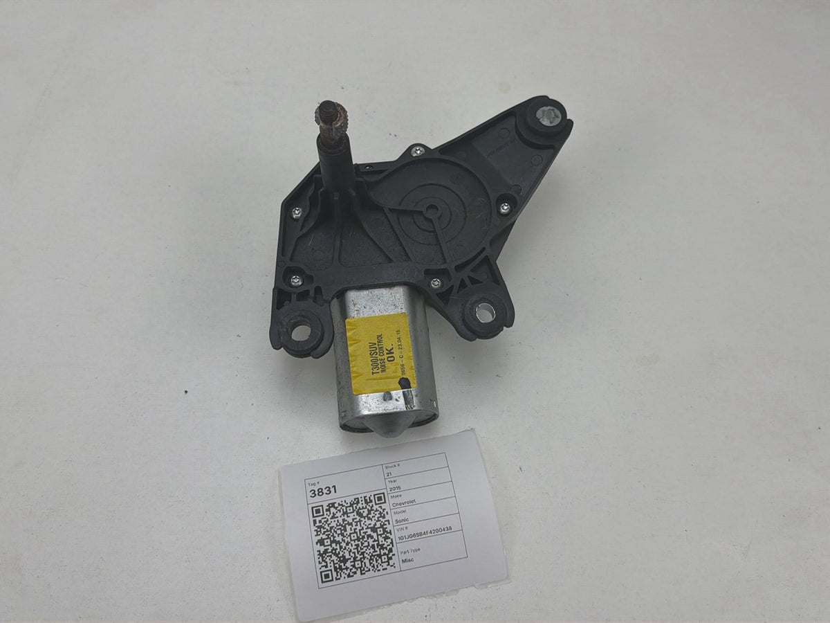 2012-2020 Chevrolet Sonic Rear Tailgate Window Wiper Motor OEM