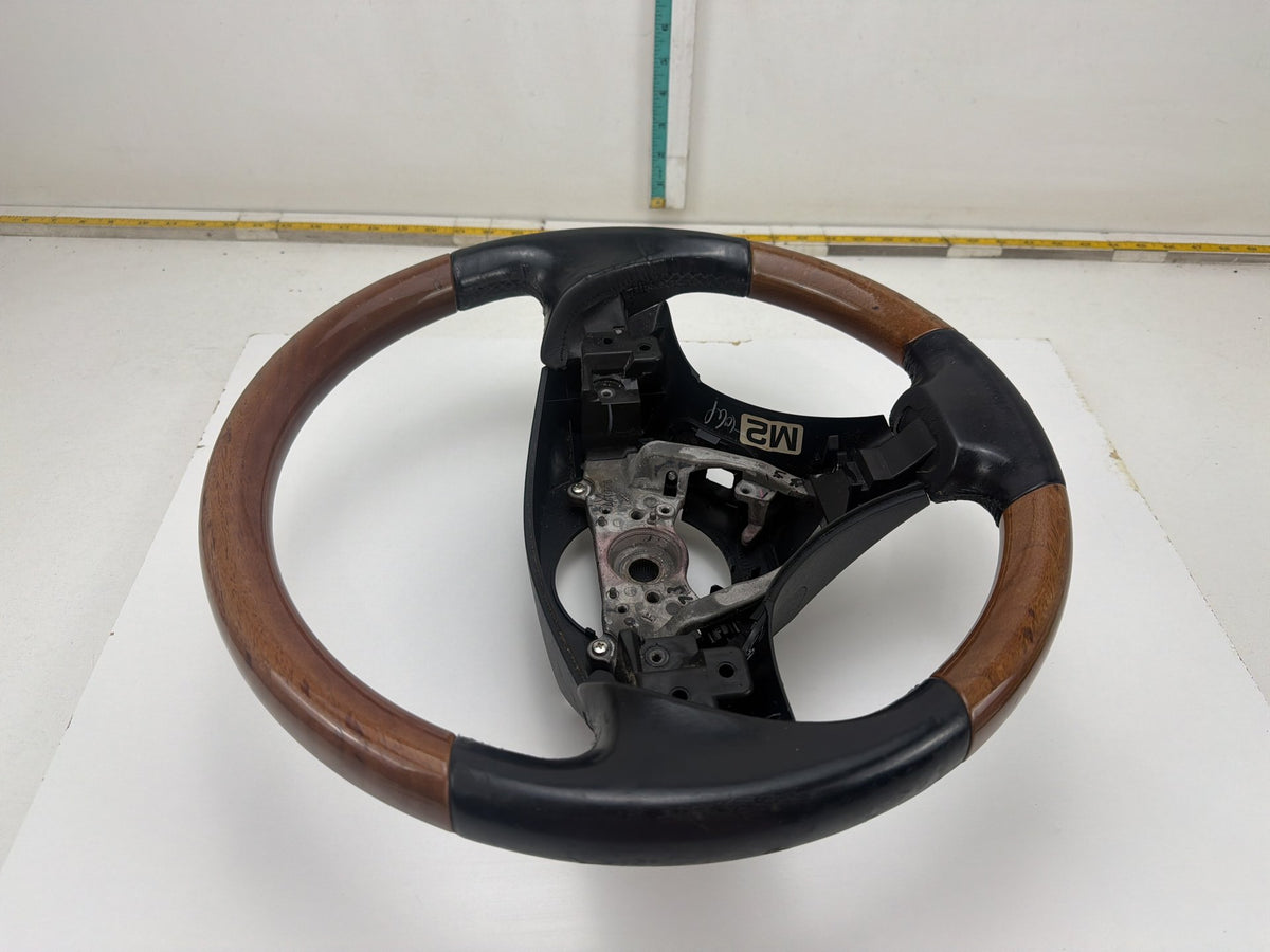 2007-2009 Lexus ES350 Wood Grain Leather Steering Wheel Trim 45184-331 OEM