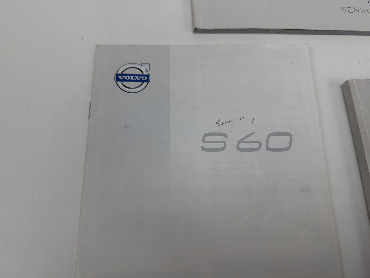 2015 Volvo S60 Owners Manual User Guide Handbook Booklet Set OEM