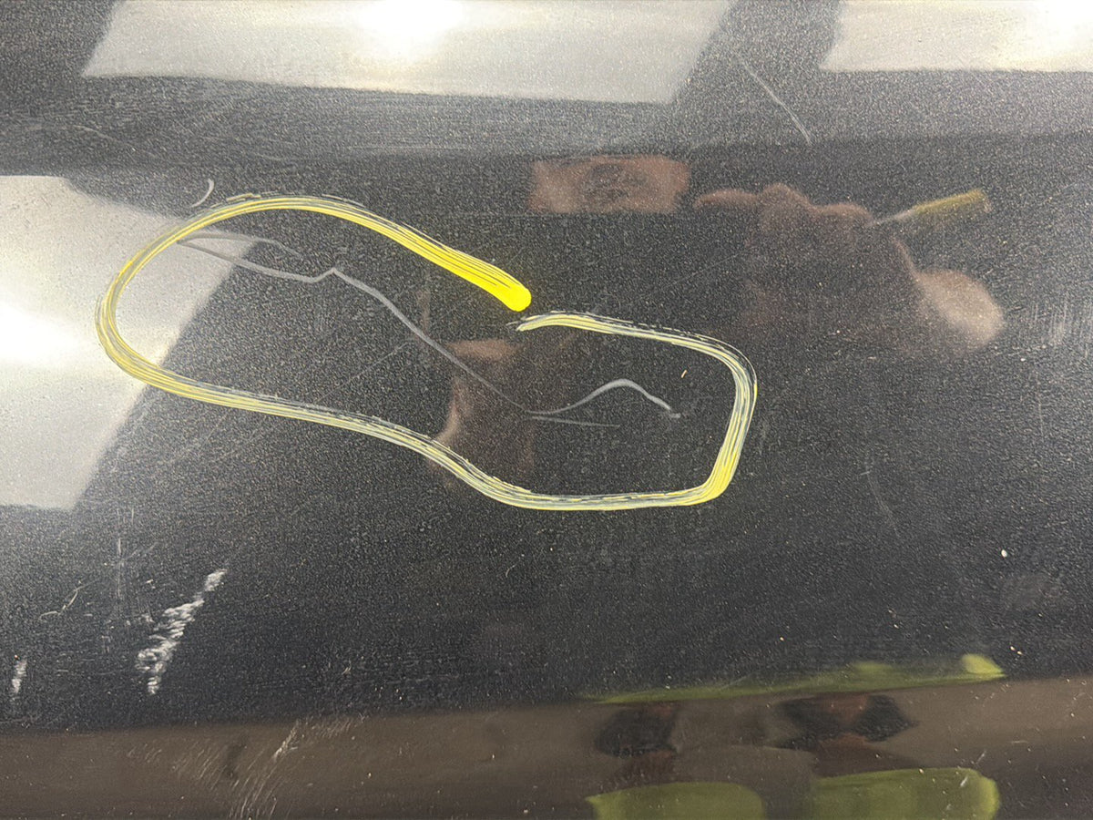2011-2019 Ford Explorer Front Left Driver Side Door Shell Assembly Black OEM