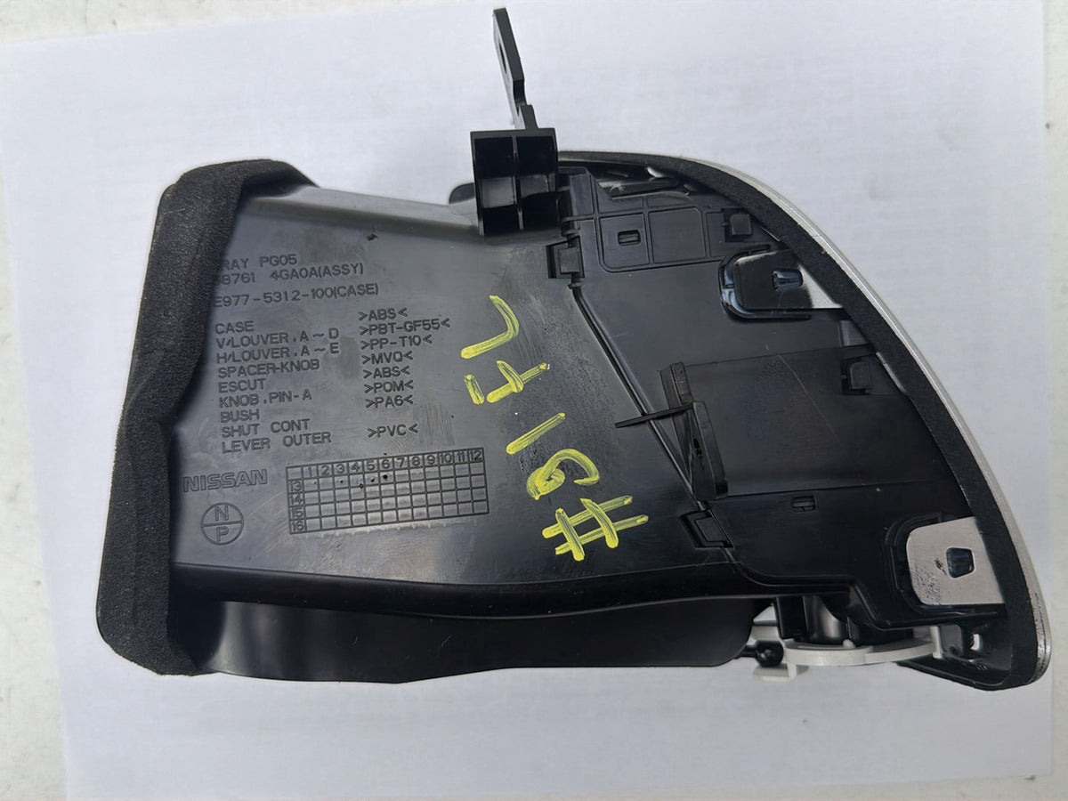 2014-2023 Infiniti Q50 Driver Left Dash AC Air Vent Outlet OEM