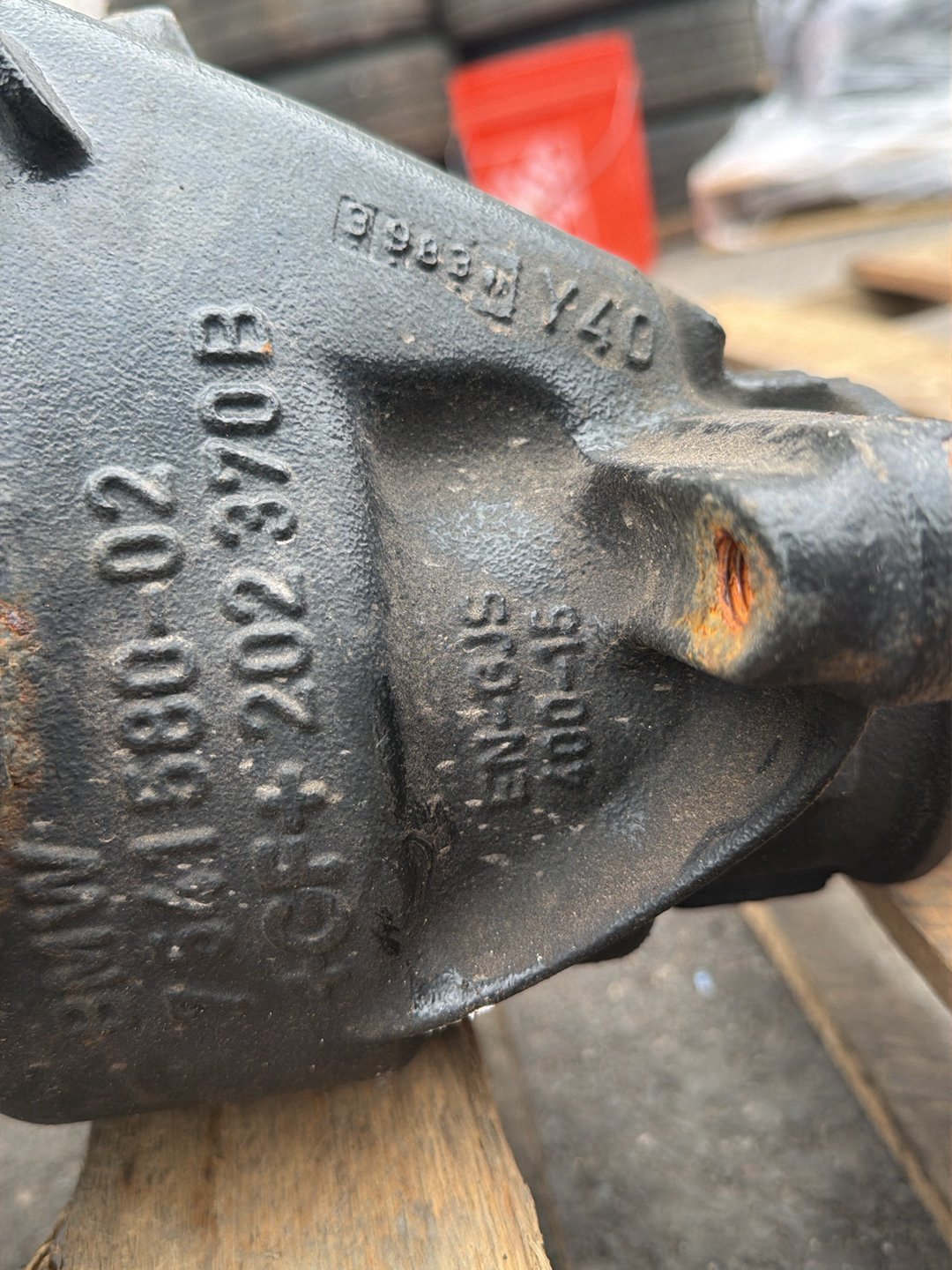 2012-2015 BMW X1 E84 SUV Rear Differential Carrier 7611129-01 OEM