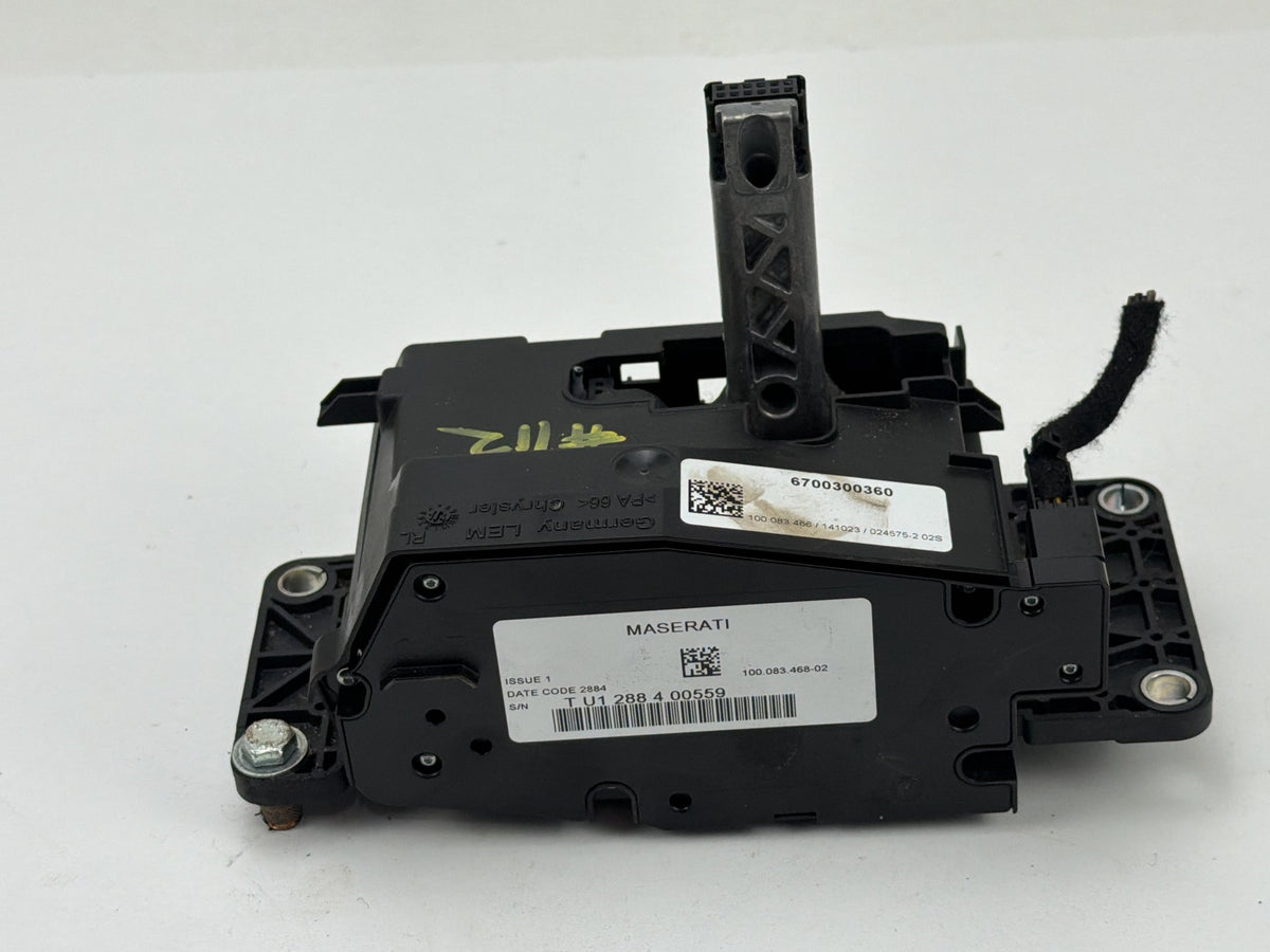 2014-2017 Maserati Quattroporte Gear Shifter Selector Box 670030360 OEM