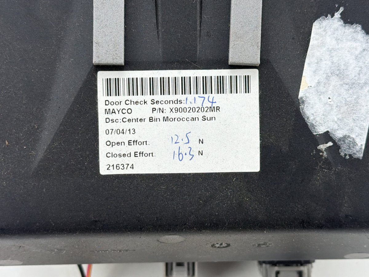 2014-2018 Jeep Grand Cherokee Center Console Storage Media Bin Door Bezel OEM