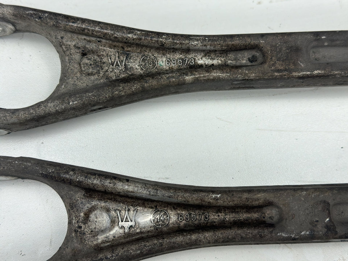 2014-2017 Maserati Quattroporte VI M156 3.0L Rear Axle Toe Control Arm Pair OEM
