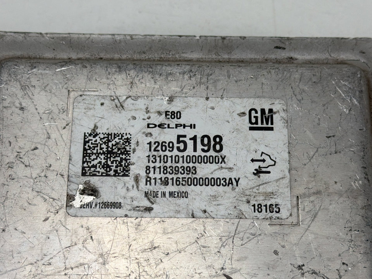 2017-2019 Buick Envision Engine Computer Control Module Unit ECU 12695198 OEM