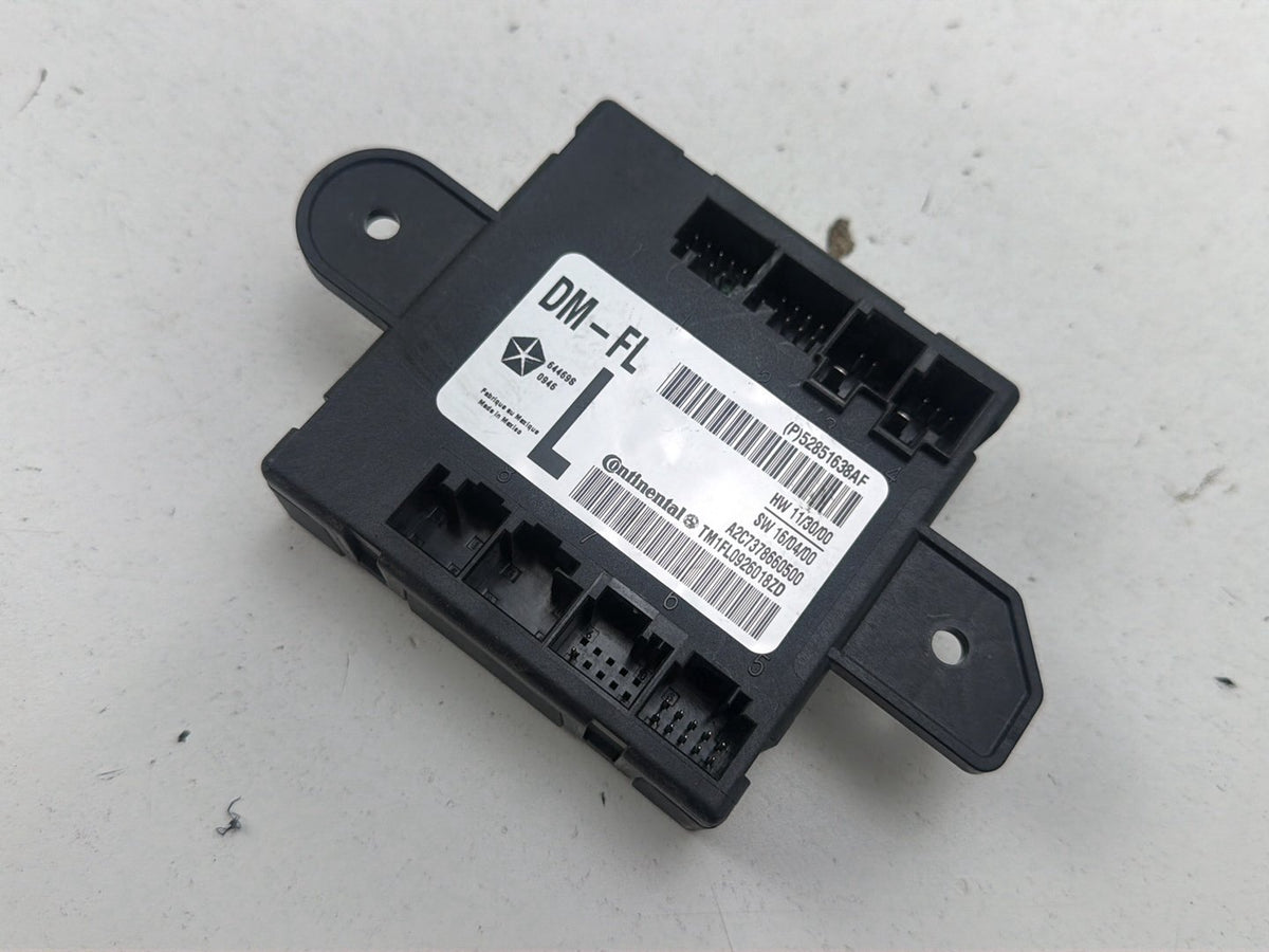 2014-2017 Maserati Ghibli Front Left Side Door Control Module Brain Unit OEM