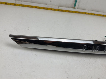 2014-2017 Infiniti Q50 Rear Trunk Chrome Finisher Molding Camera OEM