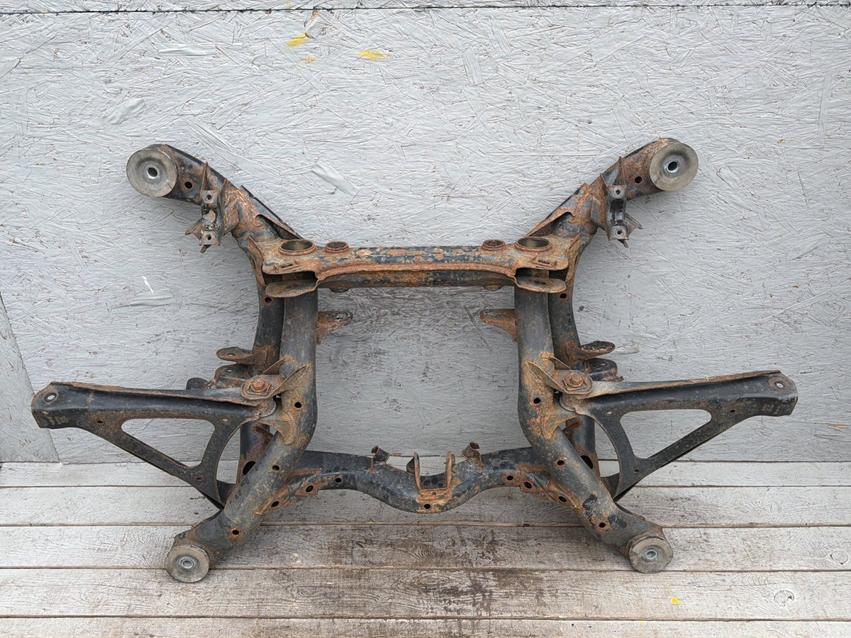 2003-2006 Porsche Cayenne Rear Suspension Sub Frame Crossmembers Subframe OEM
