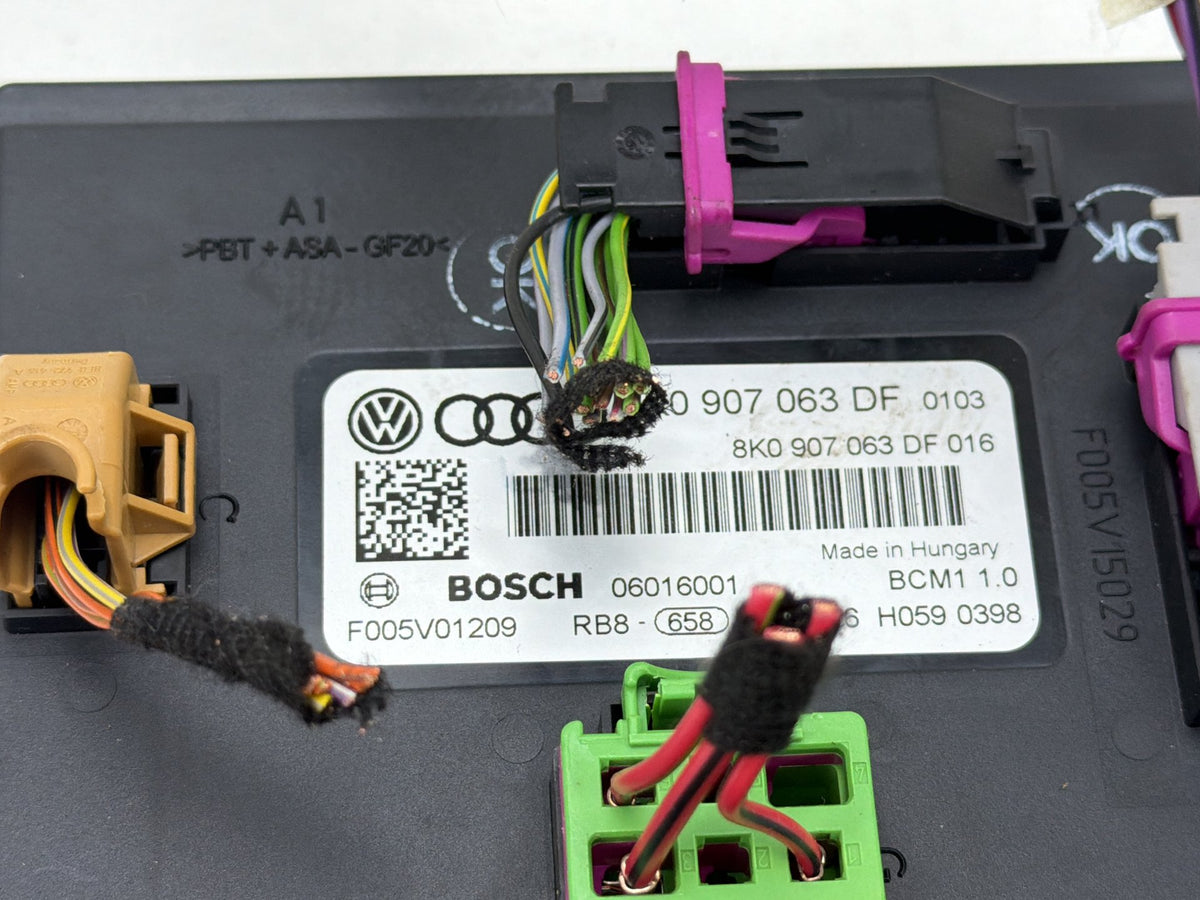 2013-2017 Audi Q5 Onboard Supply Body Control Module 8K0907063DF OEM