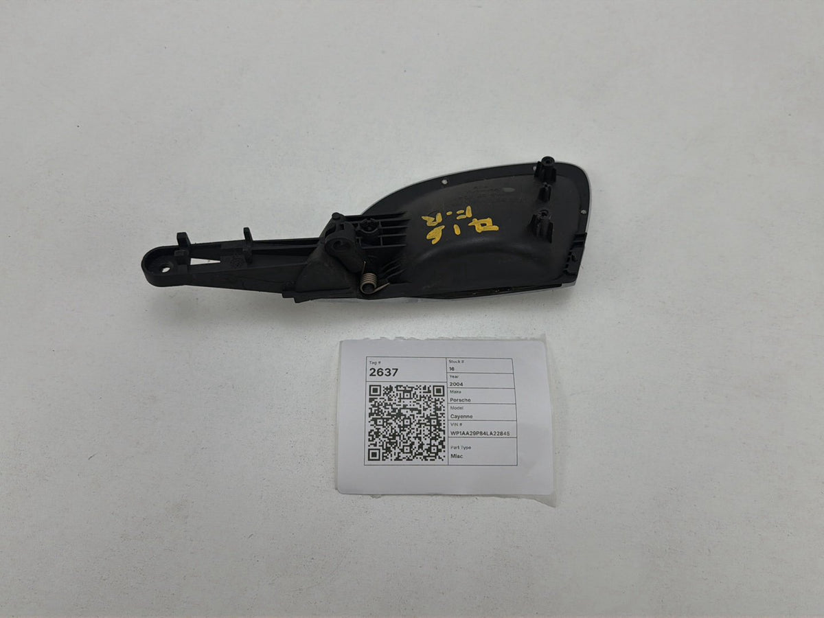 2003-2006 Porsche Cayenne Right Front Door Interior Handle 7L5837114A OEM
