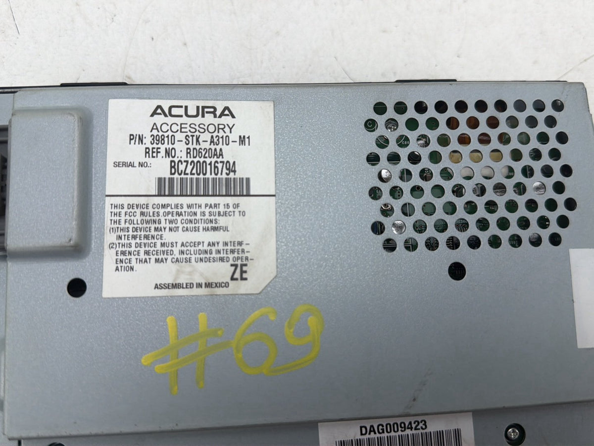 2010- 2012 Acura RDX- Information Display Screen 39810-STK-A310-M1 OEM